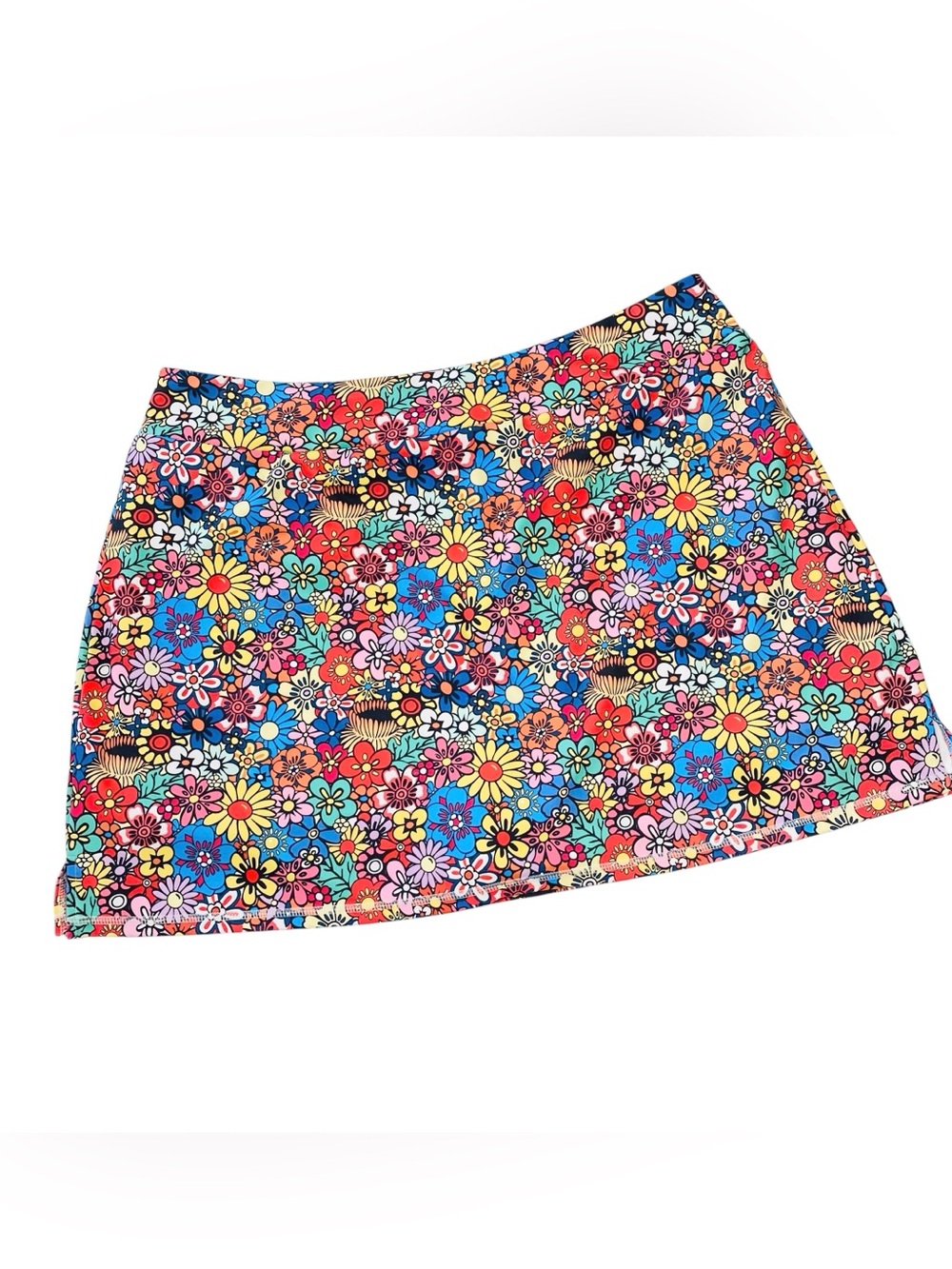LOU KEITH Floral Activewear Skort